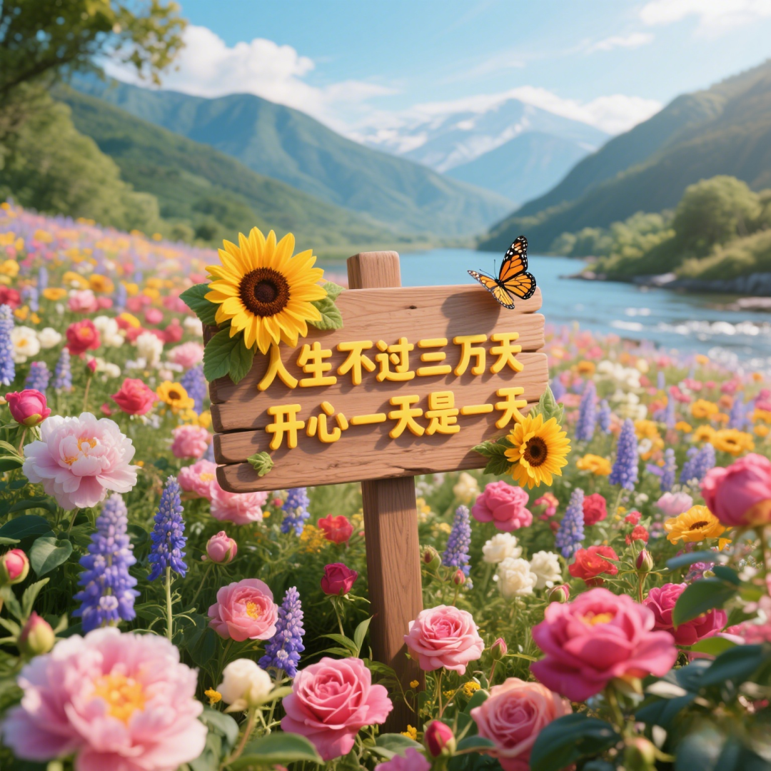 非常通透的一段话：家人安康，三两好友，  此生足矣