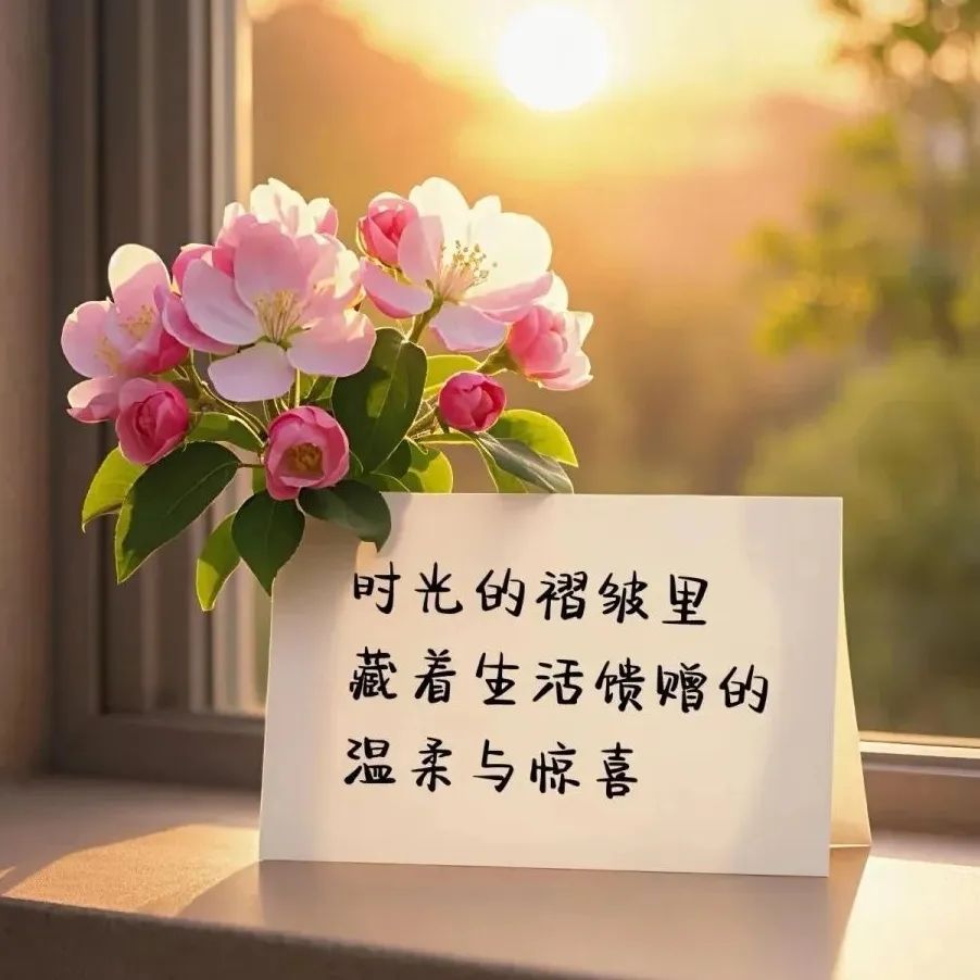 非常喜欢的一段话:珍惜当下，善待自己