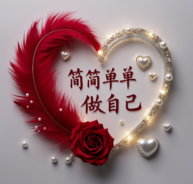 写给自己的一段话,先努力优秀，再大方拥有。