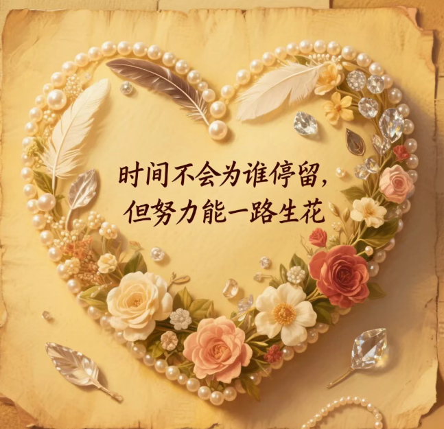 非常喜欢的一段话：你若盛开，清风自来，