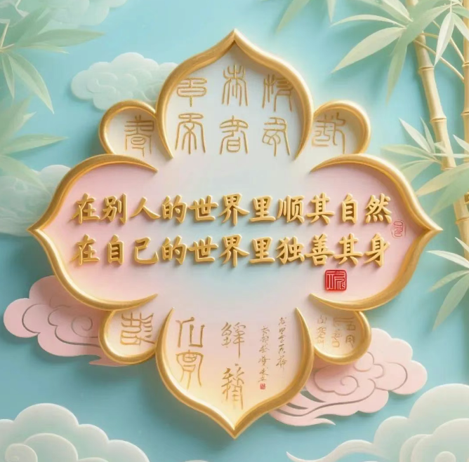 千好万好，不如开心就好，：山不语自高，海不言自深。