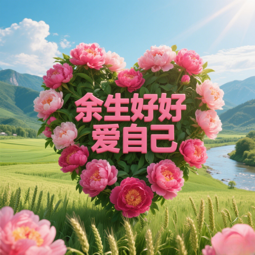 送给自己的一段话：生活的目标是健康和快乐！