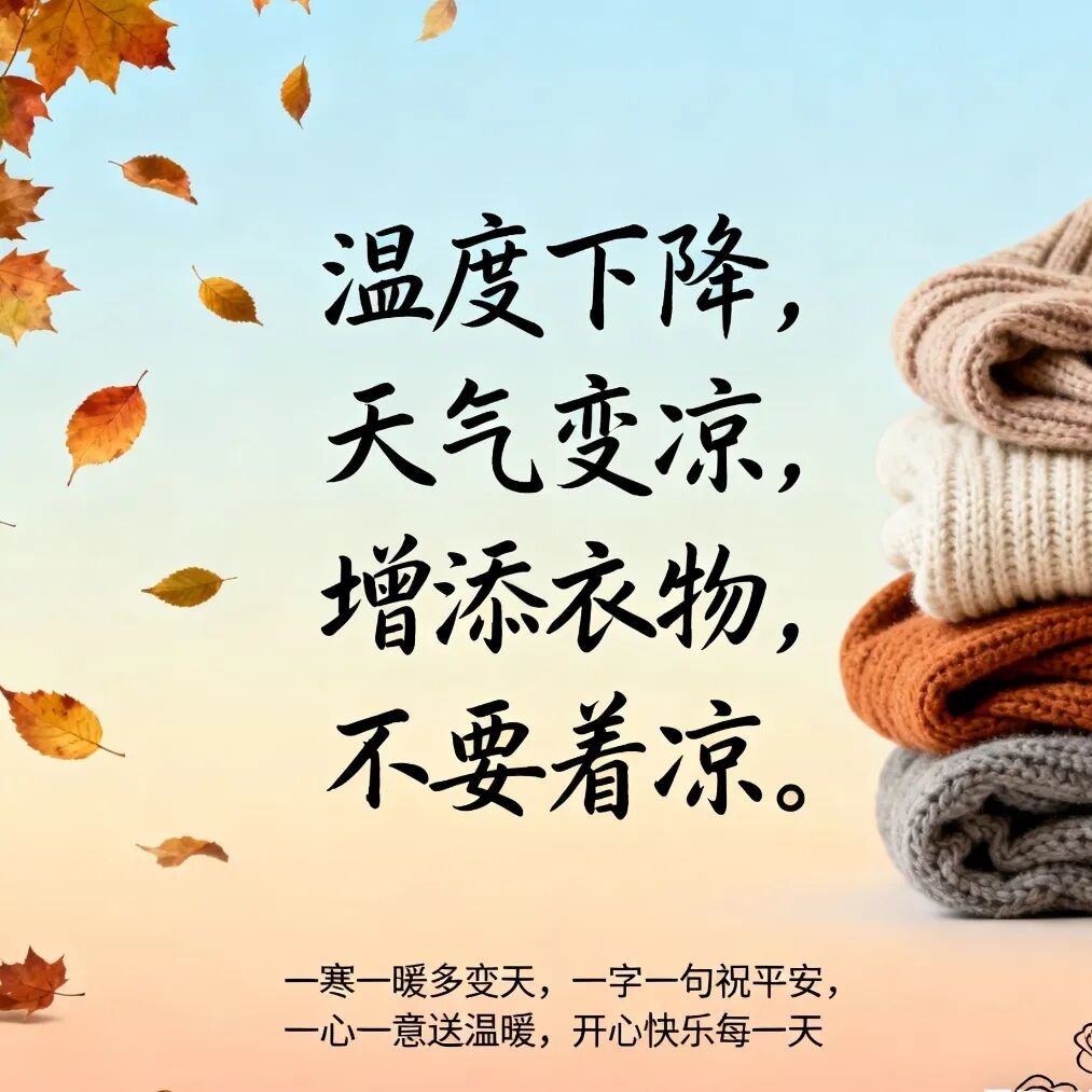 天冷了,秋天的朋友圈这样发 第 2 张 天冷了,秋天的朋友圈这样发 第 2 张