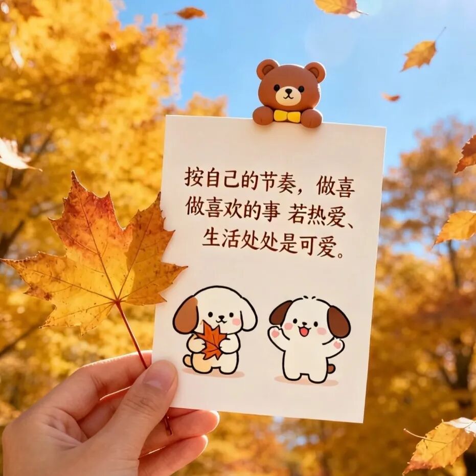 天冷了,秋天的朋友圈这样发 第 3 张 天冷了,秋天的朋友圈这样发 第 3 张