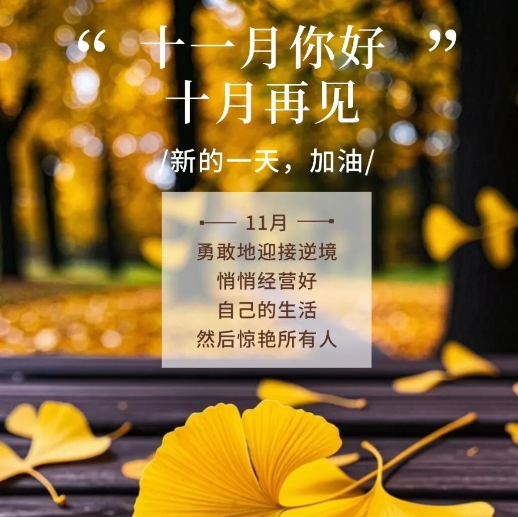 适合十一月发的朋友圈文案，太美了 第 3 张